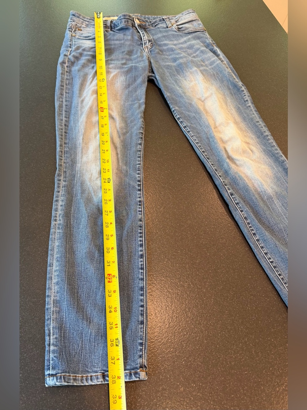 KUT from the Kloth Catherine Boyfriend Jeans Size 8 Medium Wash Straight Leg - Picture 5 of 12